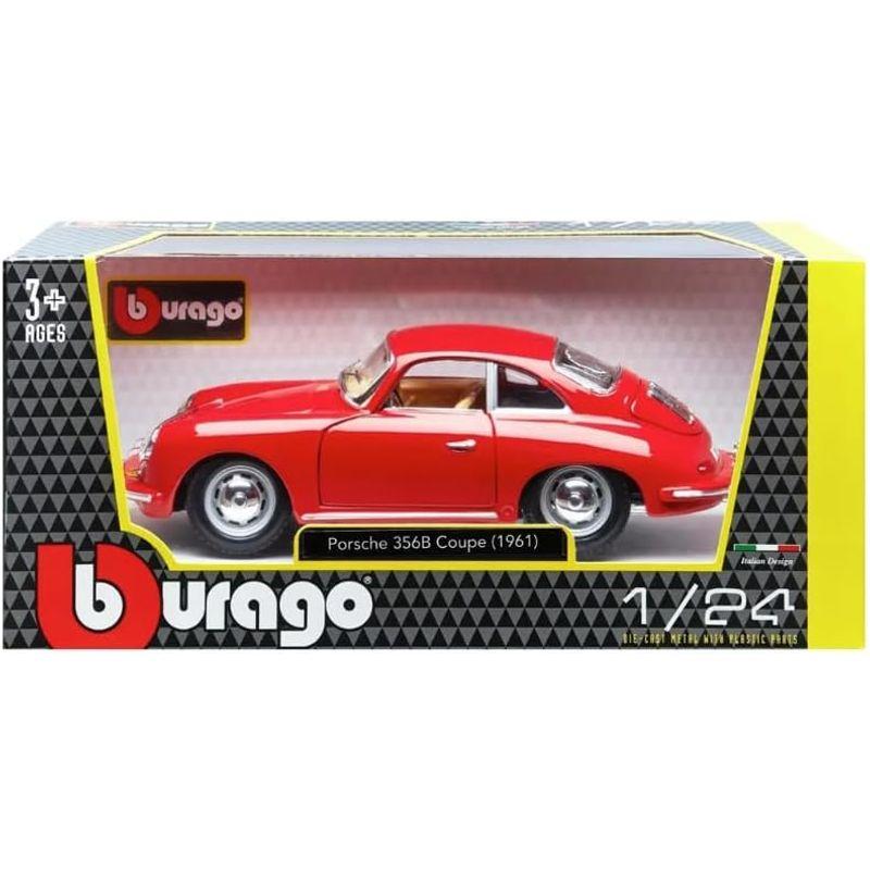 ブラーゴ ポルシェ ミニカー 1/24 356B COUPE 1961 (レッド) 並行輸入
