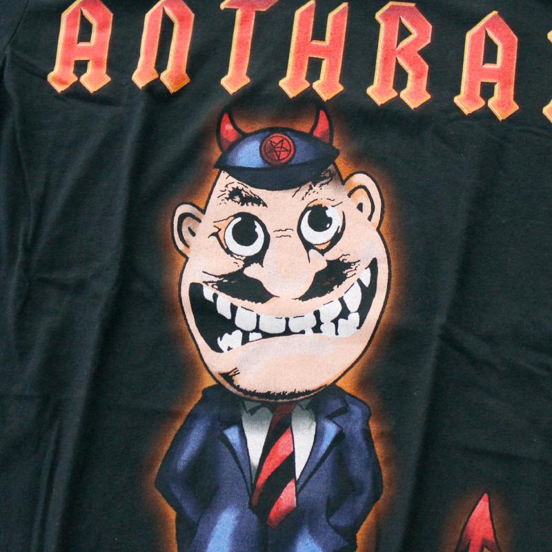 ROCK OFF ANTHRAX アンスラックス Tシャツ ノットマン バンドT : CHIKI