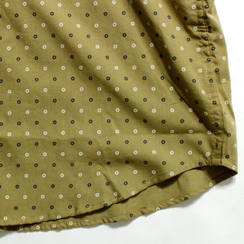 BRIXTON ブリクストン 半袖カジュアルシャツ 小紋柄 オリーブ | BRIXTON | 05