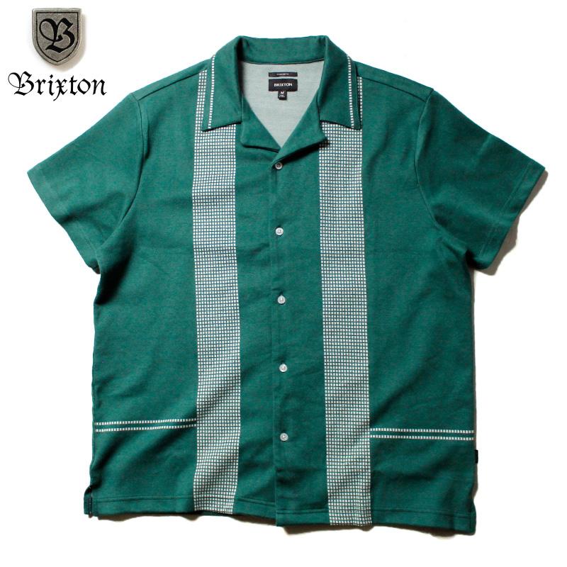 BRIXTON ブリクストン 半袖ニットシャツ オープンカラーシャツ BRIXTON ブリクストン 半袖ニットシャツ オープンカラーシャツ