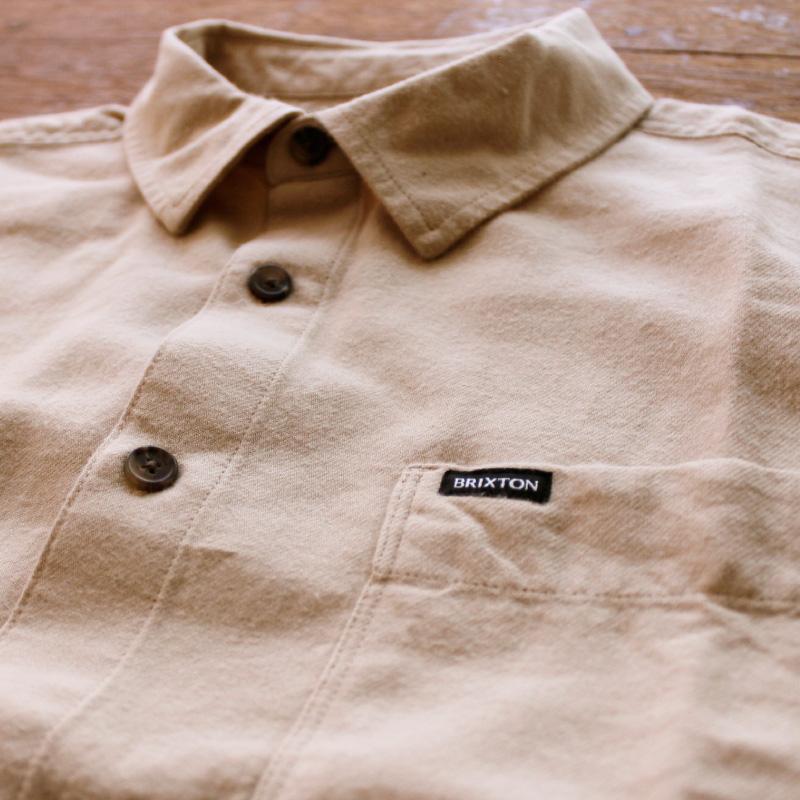 BRIXTON ブリクストン ネルシャツ 無地 ボックス ライトネル | BRIXTON | 03
