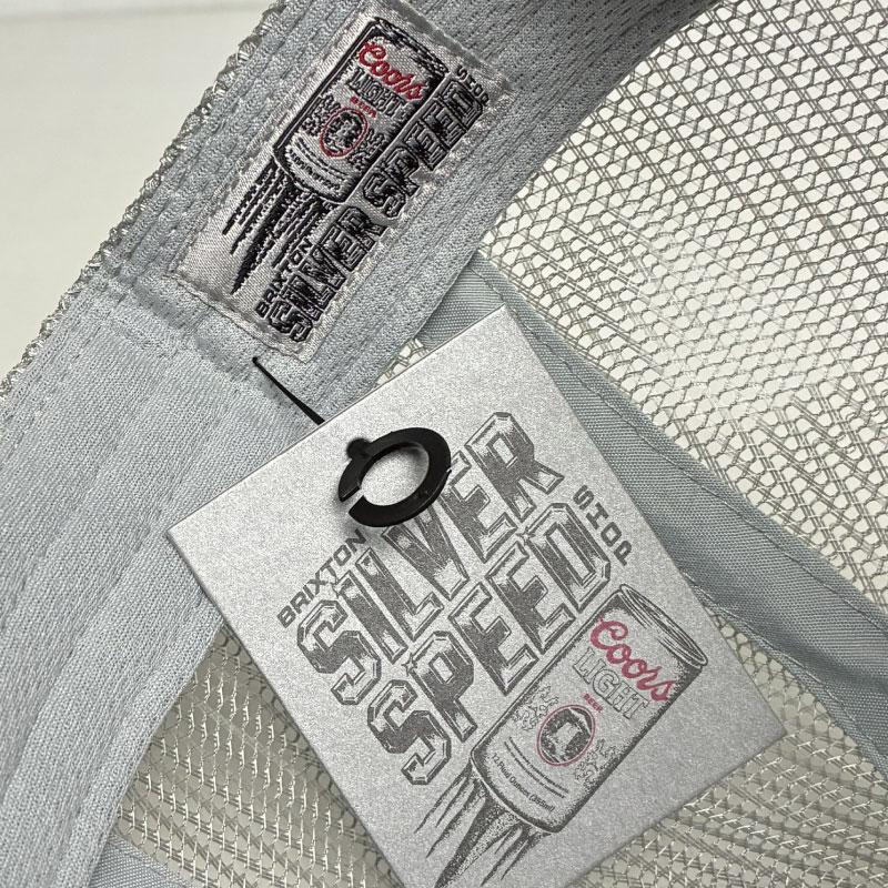 Brixton ブリクストン キャップ メッシュキャップ トラッカーキャップ Coors クアーズ レーシング ワッペン ネイビー/シルバー ツートン | BRIXTON | 03