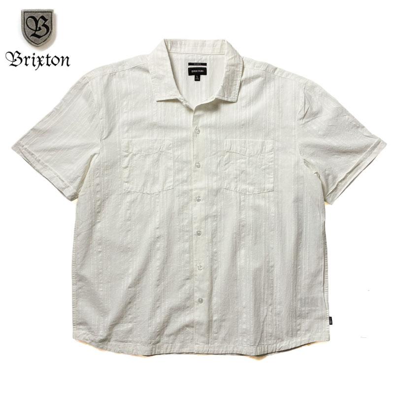 BRIXTON（ブリクストン） 半袖シャツ キューバシャツ ジャガード