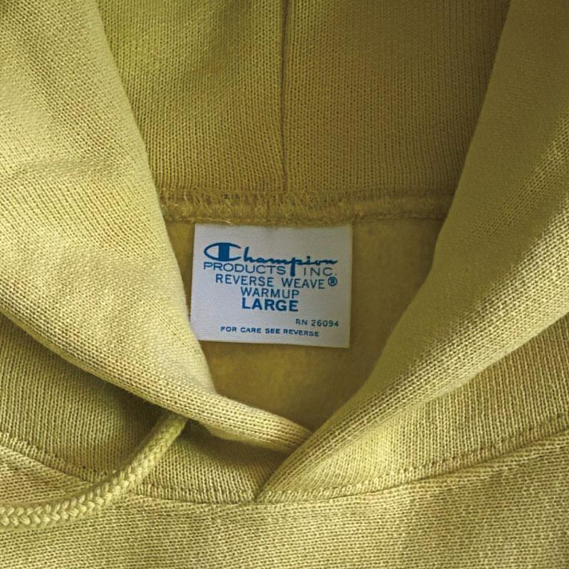 Champion チャンピオン 青単タグ リバースウィーブ パーカー