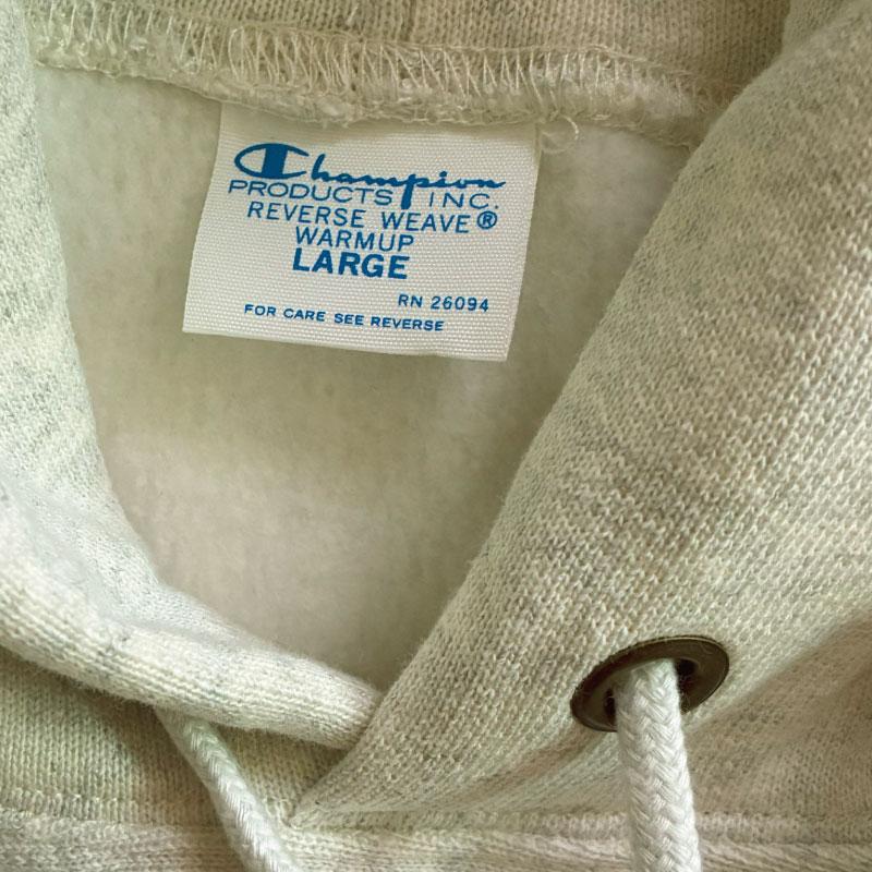 Champion チャンピオン 青単タグ リバースウィーブ パーカー