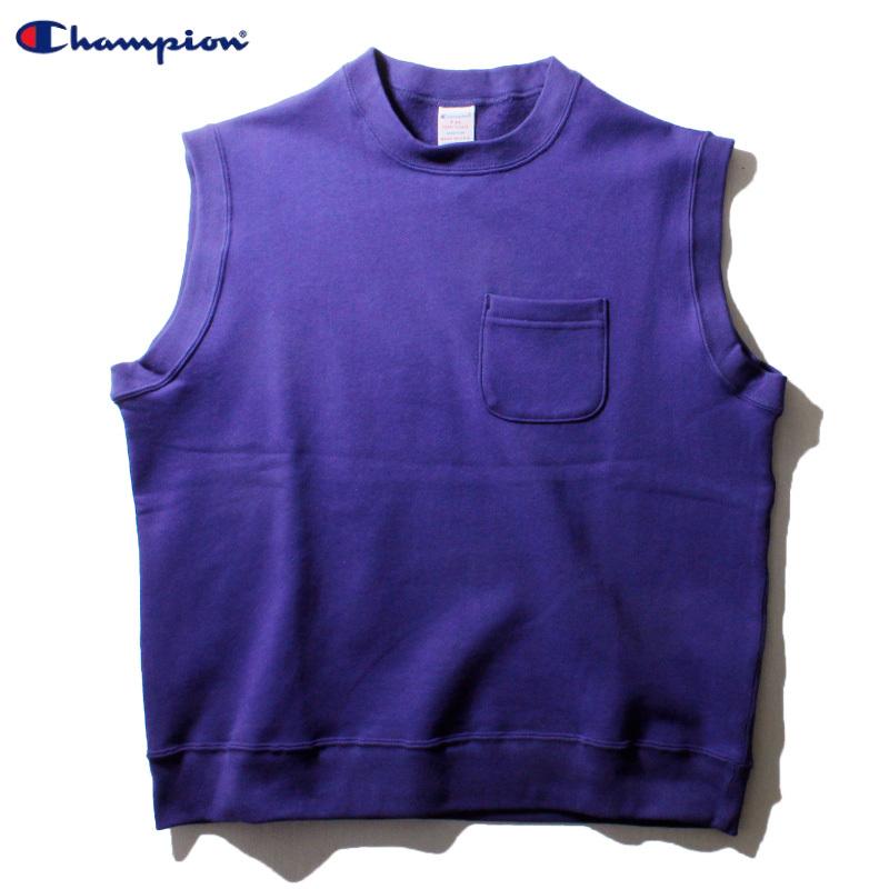 Champion チャンピオン ベスト スウェットベスト USA製 パープル Champion チャンピオン ベスト スウェットベスト USA製 パープル