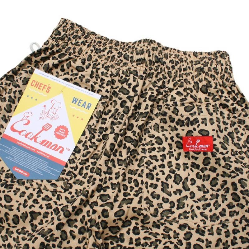 COOKMAN Cookman クックマン シェフパンツ 豹柄 レオパード COOKMAN Cookman クックマン シェフパンツ 豹柄 レオパード