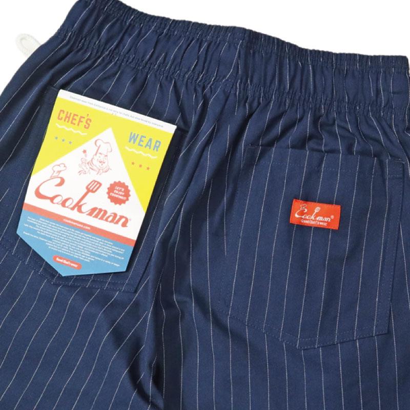 COOKMAN（クックマン） シェフパンツ ピンストライプ柄 Pin Stripe