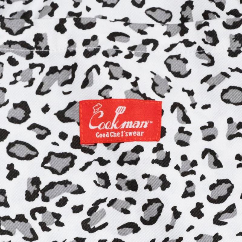 COOKMAN Cookman クックマン シェフパンツ レオパード 白豹