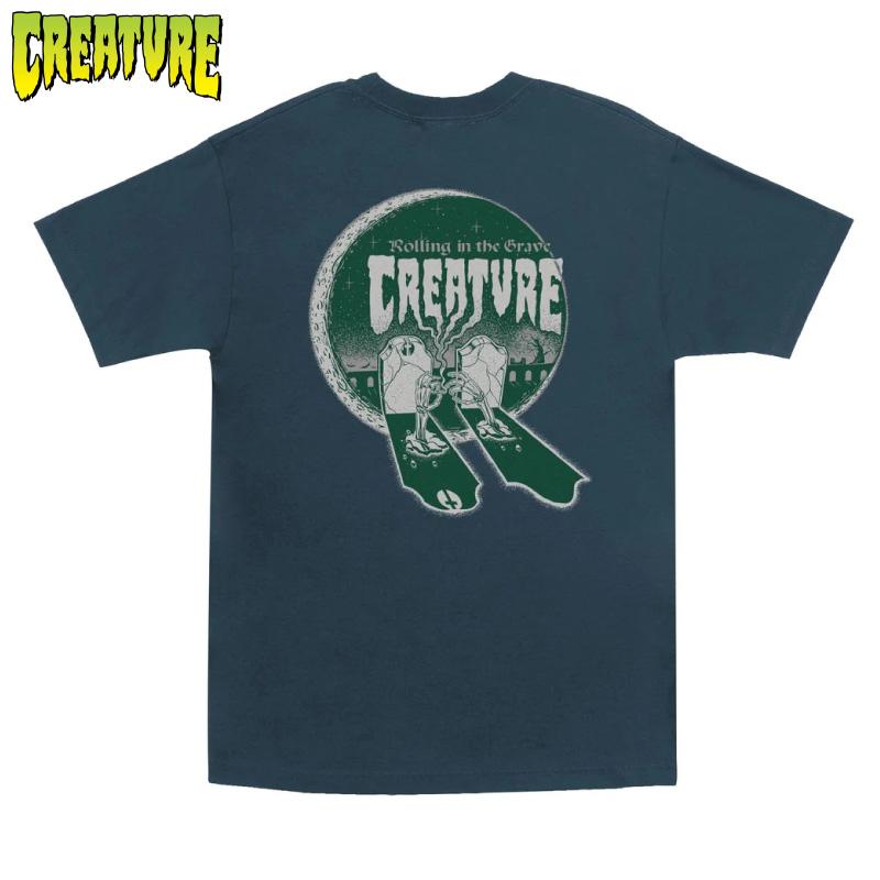 CREATURE（クリーチャー） Tシャツ ゾンビ ホラー プリントtee US