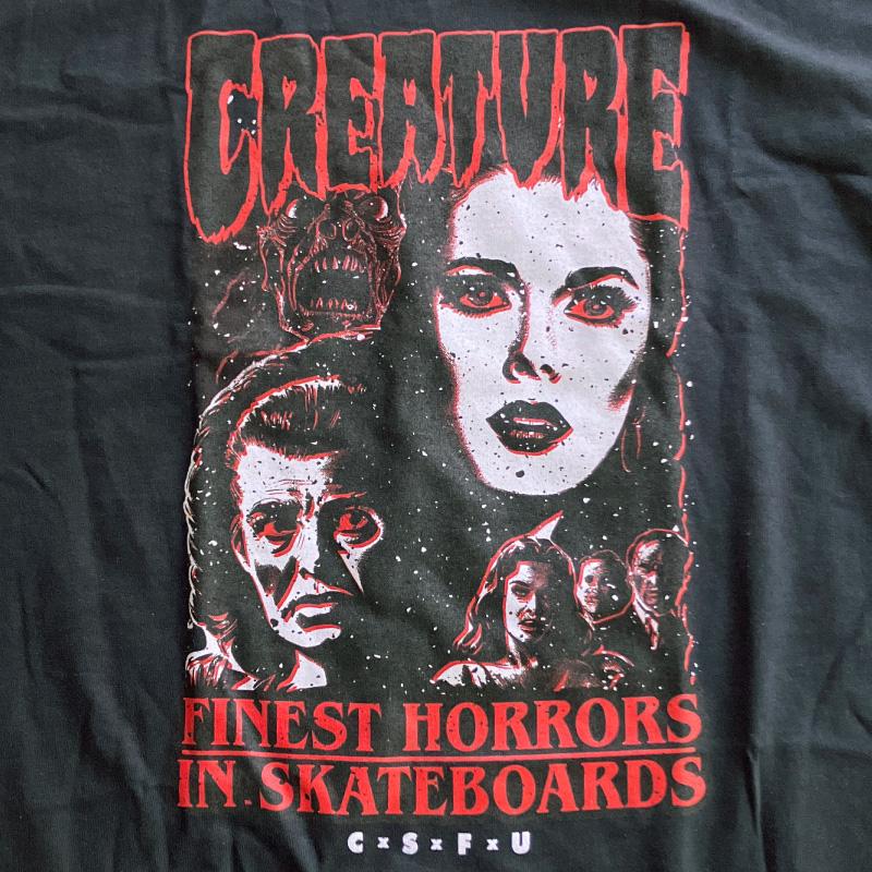 CREATURE（クリーチャー） Tシャツ プリント グラフィック ホラー US