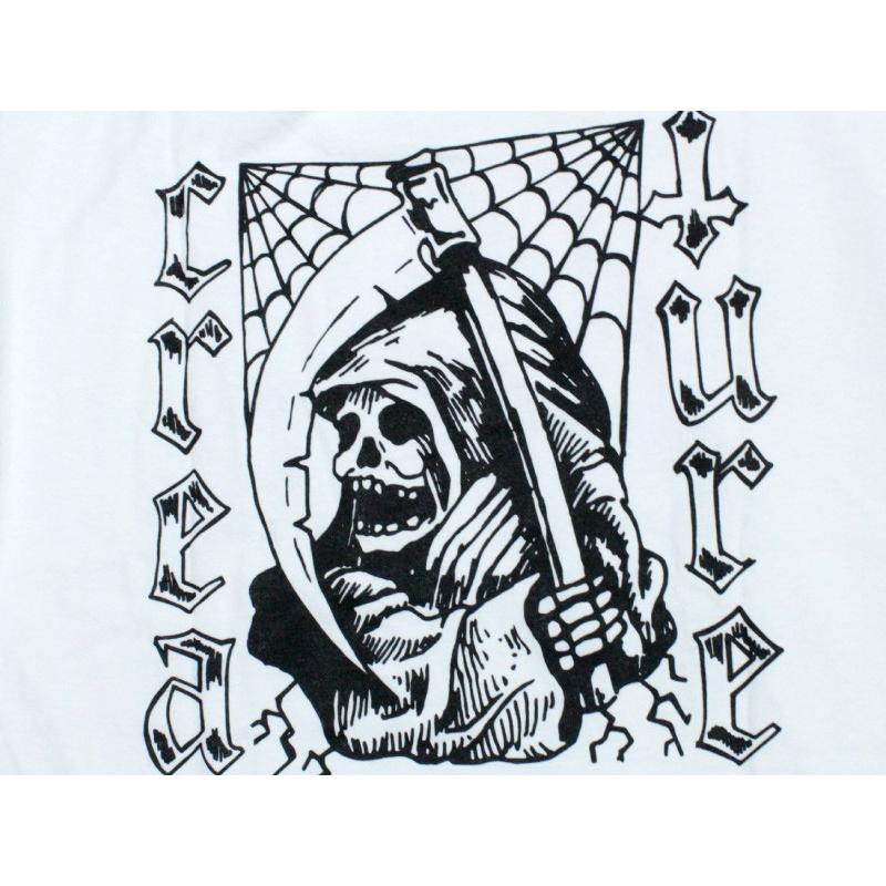 Creature クリーチャー Tシャツ 死神 スカル ガイコツ ホラー 白 ホワイト Creature M Wht Chiki Chiki ヤフー店 通販 Yahoo ショッピング