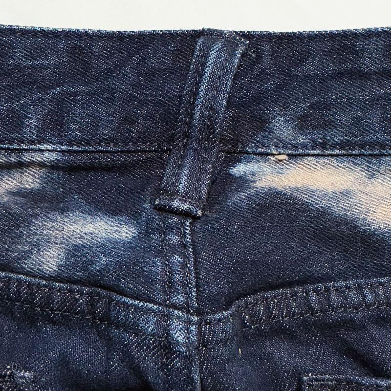 EVISU エヴィス デニム ジーンズ バルーンフィット 濃紺 インディゴ