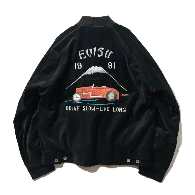 EVISU エヴィス スカジャン スーベニアジャケット 別珍 ベロア