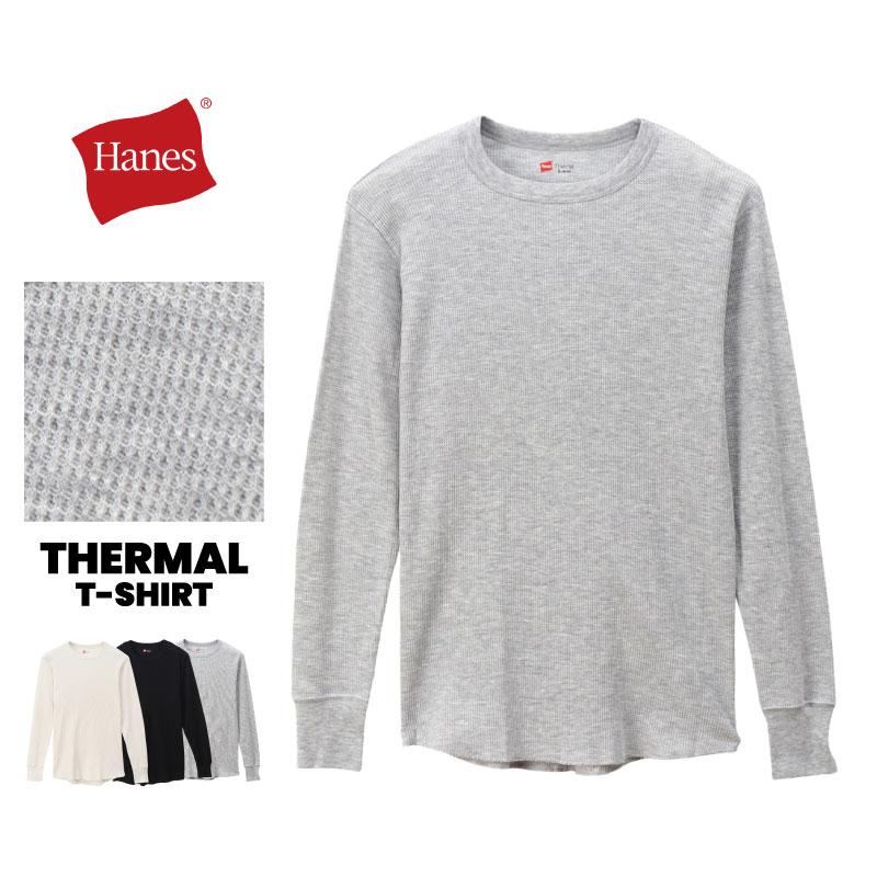Hanes（ヘインズ） サーマル ロングスリーブTシャツ HM4-Q501 : CHIKI