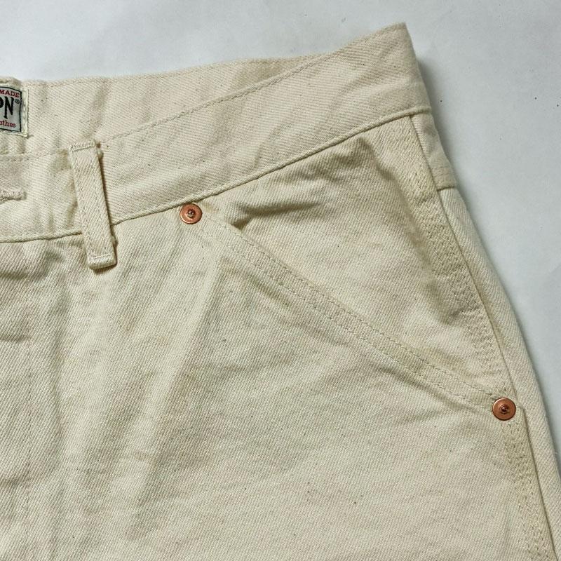 HOUSTON（ヒューストン） ペインターパンツ セルビッジデニム 14oz