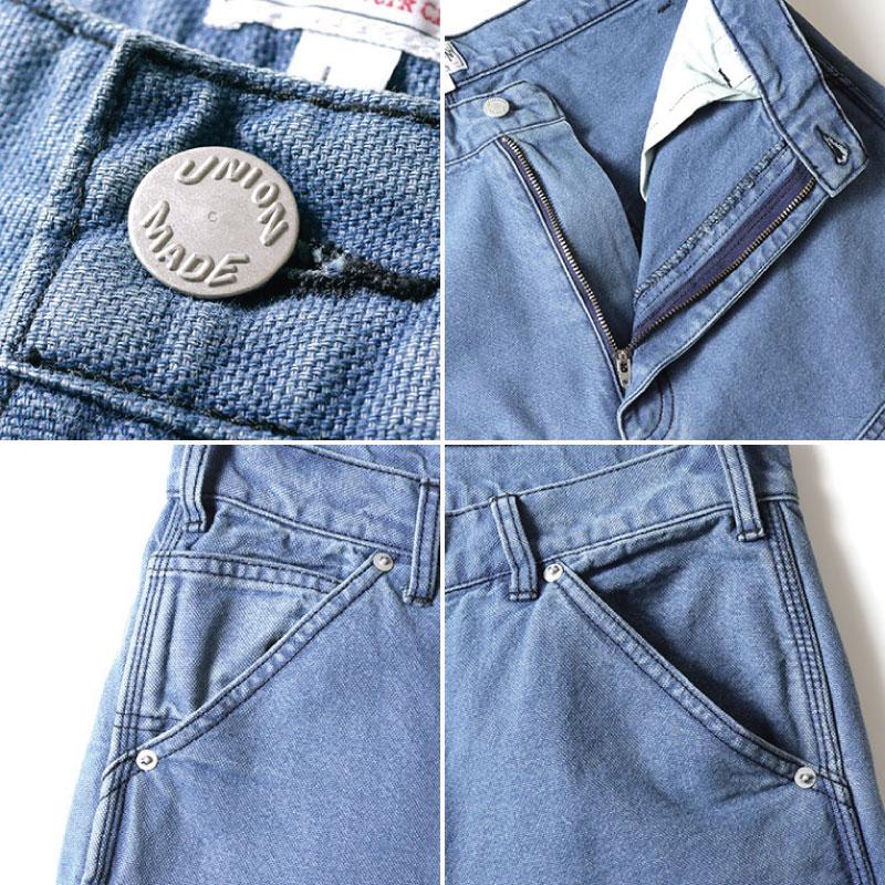 HOUSTON（ヒューストン） コーンデニムペインターパンツ インディゴ