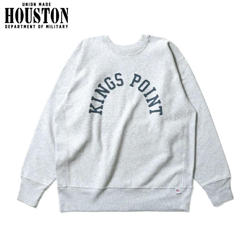 HOUSTON（ヒューストン） KINGS POINT プリント ミリタリースウェット 