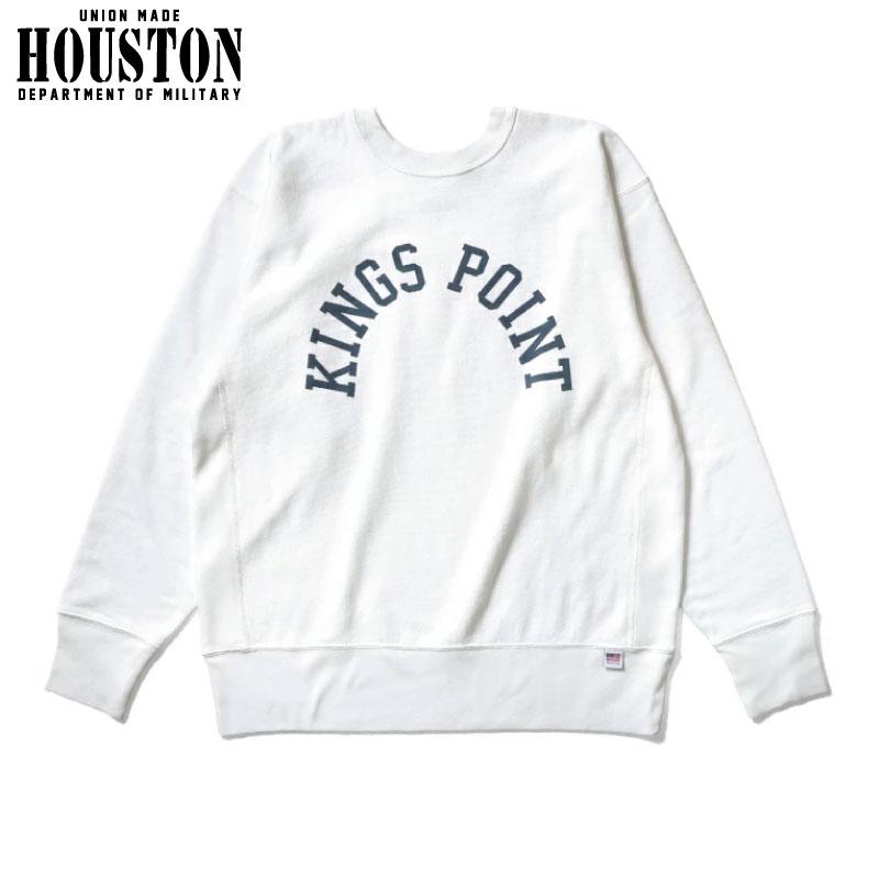HOUSTON（ヒューストン） KINGS POINT プリント ミリタリースウェット 