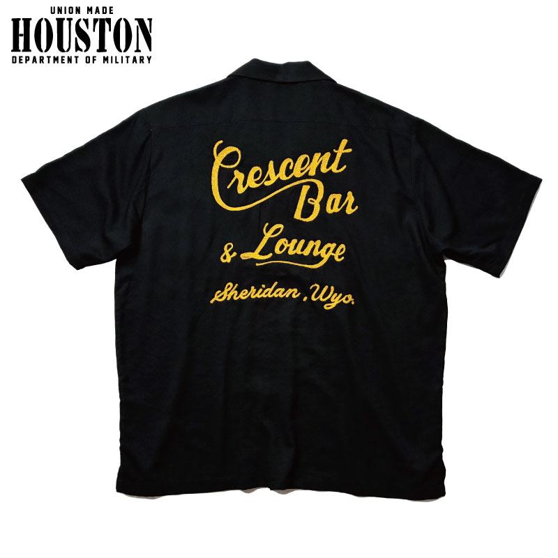 HOUSTON（ヒューストン） ボーリングシャツ レーヨンオープンカラー