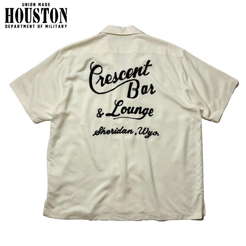 HOUSTON（ヒューストン） ボーリングシャツ レーヨンオープンカラー