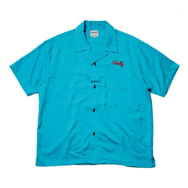 HOUSTON（ヒューストン） ボーリングシャツ レーヨンオープンカラー