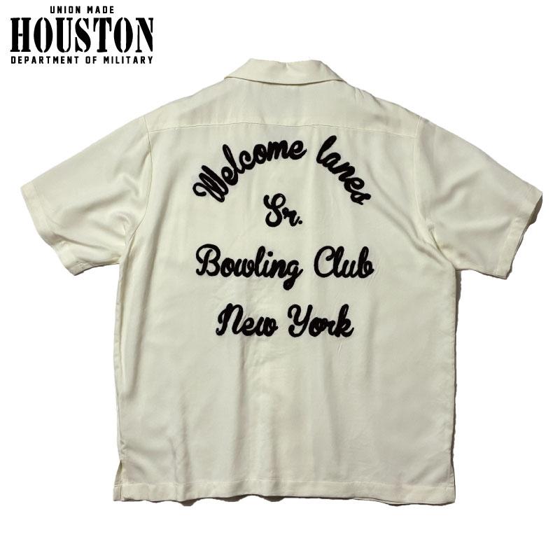 HOUSTON（ヒューストン） ボーリングシャツ レーヨンオープンカラー