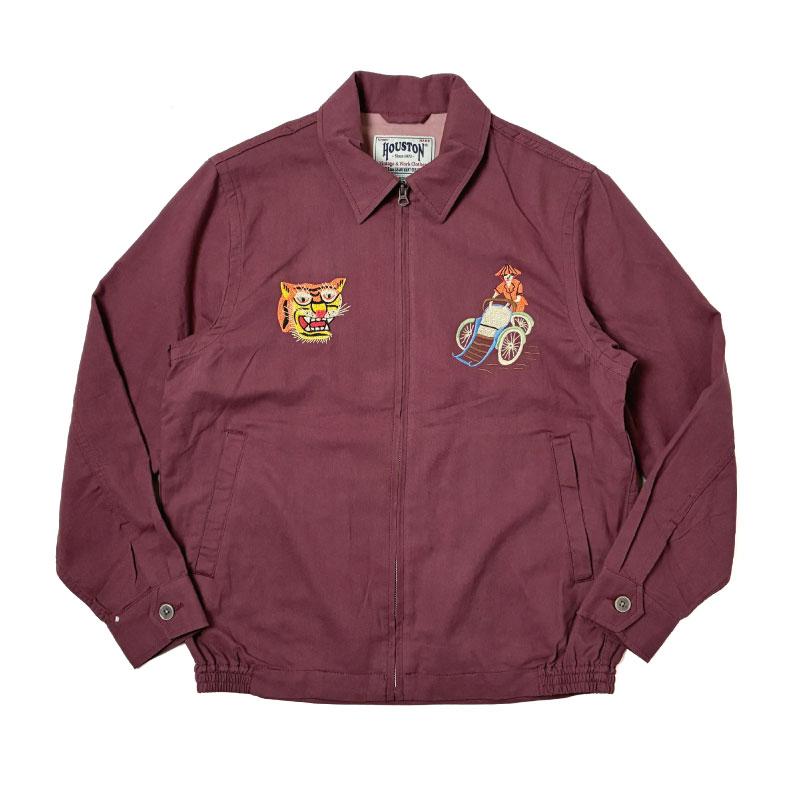 HOUSTON（ヒューストン） ベトジャン ベトナムジャケット 虎 トラ 刺繍