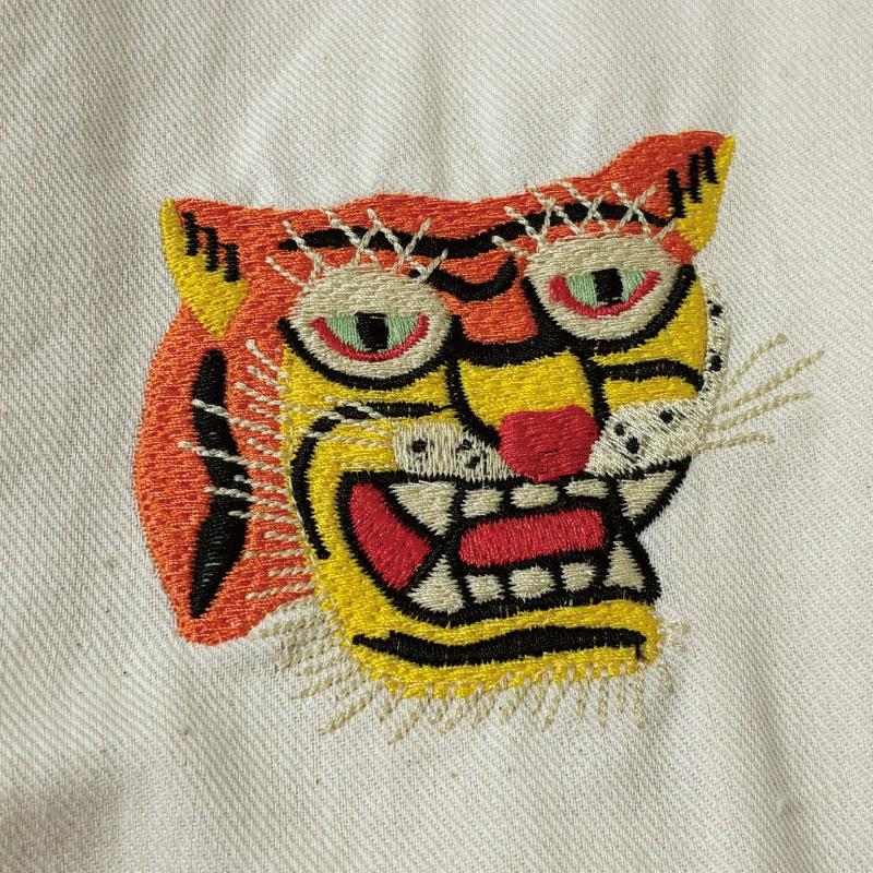 HOUSTON（ヒューストン） ベトジャン ベトナムジャケット 虎 トラ 刺繍