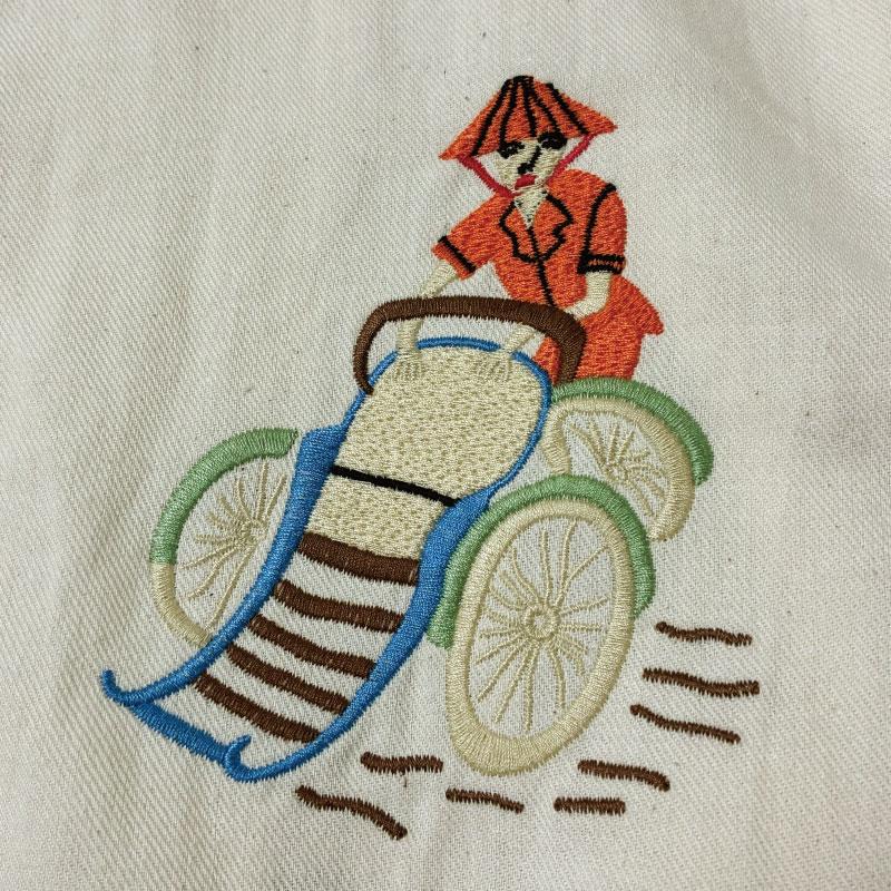 HOUSTON（ヒューストン） ベトジャン ベトナムジャケット 虎 トラ 刺繍