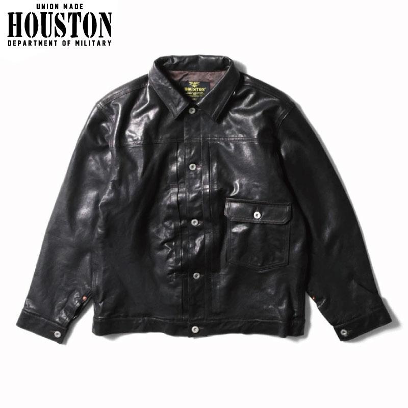 ヒューストン 革ジャン レザートラッカージャケット XL HOUSTON（ヒューストン） レザートラッカージャケット レザートラック