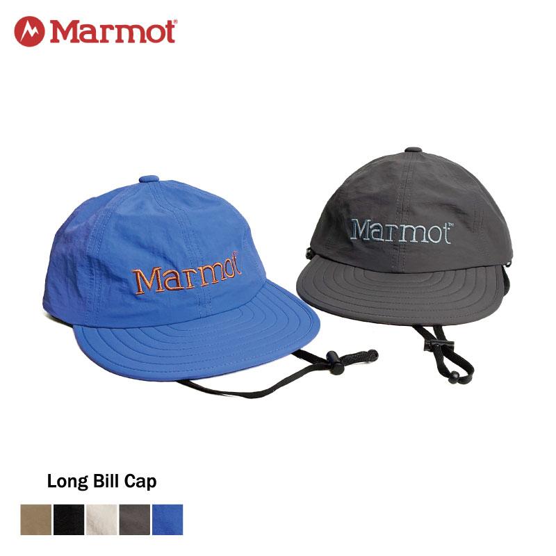 Marmot（マーモット） ロングビルキャップ 紫外線カット UPF50+