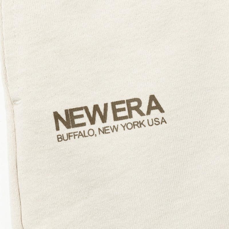 ニューエラ ショートパンツ ヘビーウェイト イージーショーツ ベージュ メンズ NEWERA｜chiki-2｜05