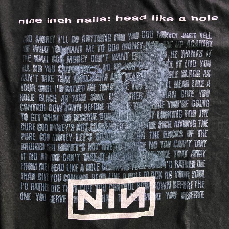 Nine Inch Nails ナインインチネイルズ NIN Tシャツ バンドt