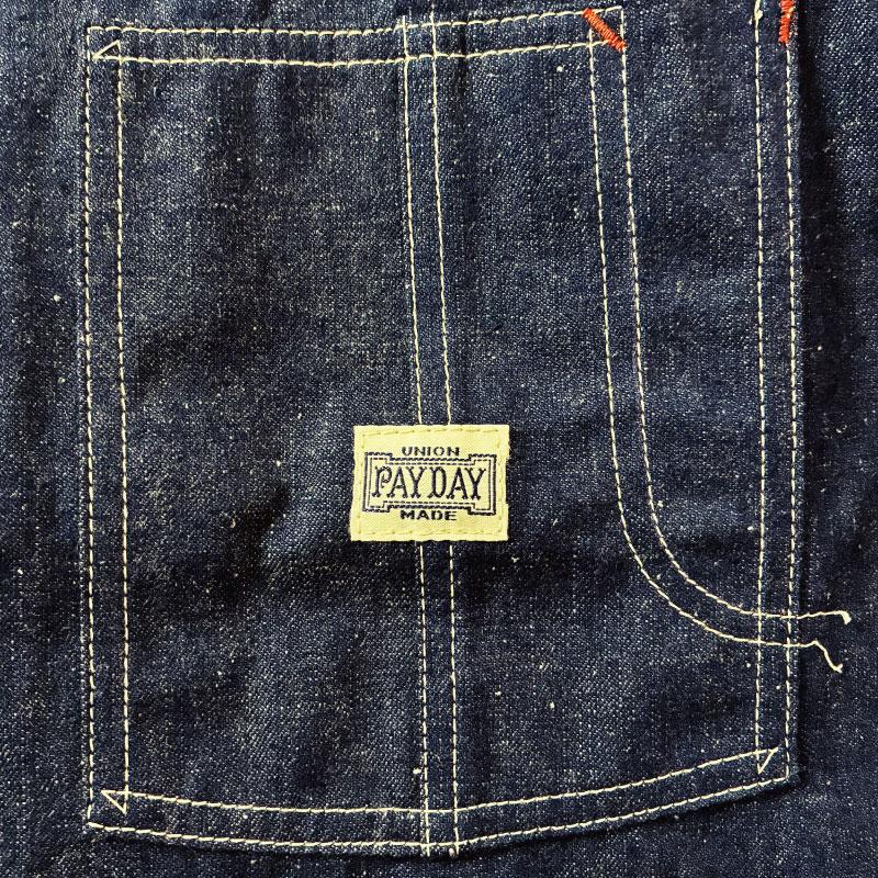 PAYDAY（ペイデイ） デニムカバーオール チンストラップ チェンジ