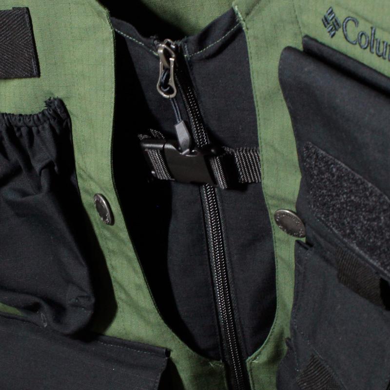 Columbia コロンビア PFG フィッシングベスト 釣り つり カーキ | www