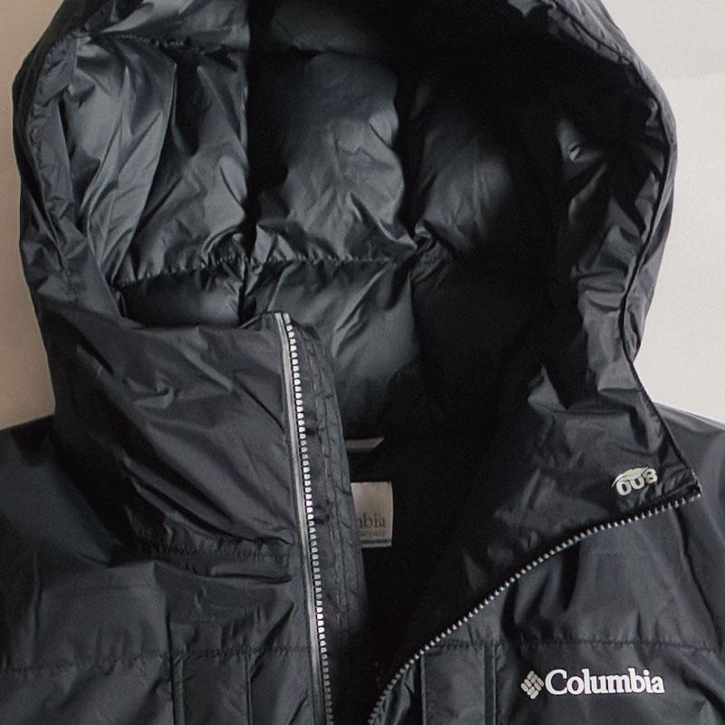 【大人気❗️】極暖！800fil columbia 　ダウン　ブラック S 大人気❗️】極暖！800fil columbia ダウン ブラック S - メルカリ