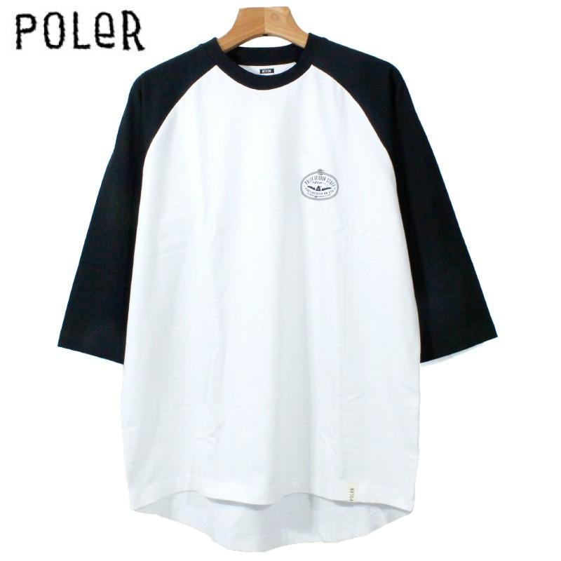 Poler ポーラー 七分袖 プリントtシャツ ラグラン ホワイト ブラック Poler 55200023 Blw Chiki Chiki ヤフー店 通販 Yahoo ショッピング