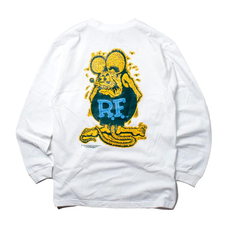 ©️1996 RatFink ラットフィンク長袖Tシャツ ラットフィンク 長袖Tシャツ RAT FINK ロンT公式