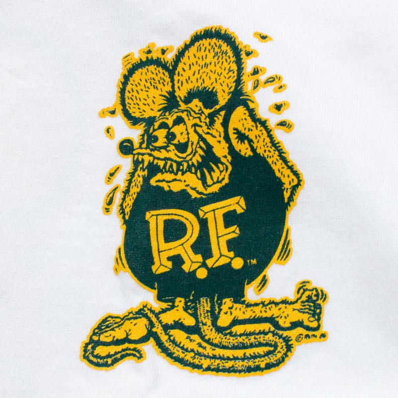 Ratfink ラットフィンク ロンT 長袖Tシャツ ロングスリーブ 白 ホワイト M-XL | RAT FINK | 04