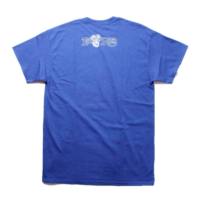 Ratfink ラットフィンク Tシャツ プリントTシャツ 青 ブルー系 | RAT FINK | 01