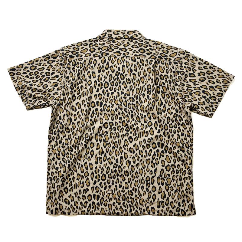 アロハシャツ オープンカラーシャツ 半袖 Leopard レオパード柄 豹柄