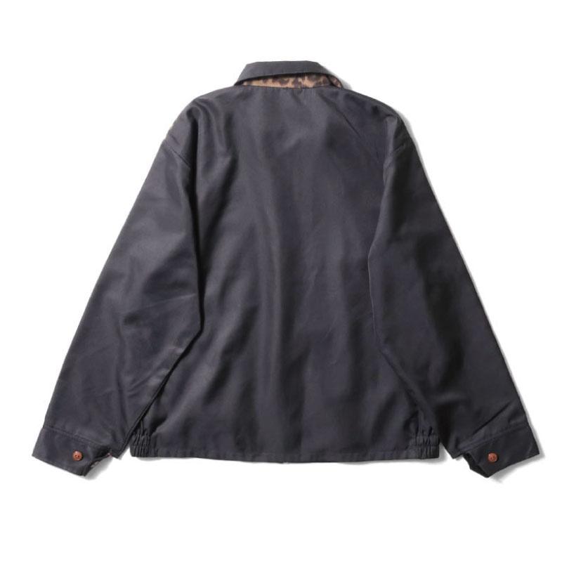 スイングトップジャケット レオパード 50%OFF【CAMBIO(カンビオ)】裏レオパード柄スイングトップ