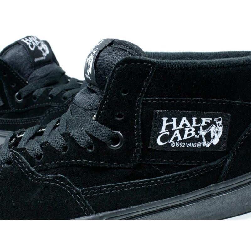 VANS バンズ HALFCAB ハーフキャブ USA企画 オールブラック 黒黒