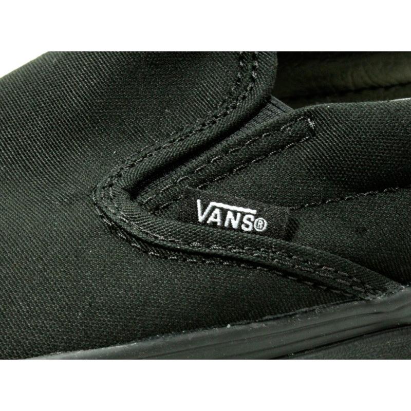 VANS USA企画 バンズ スリッポン SLIPON 黒黒 オールブラック :vans 