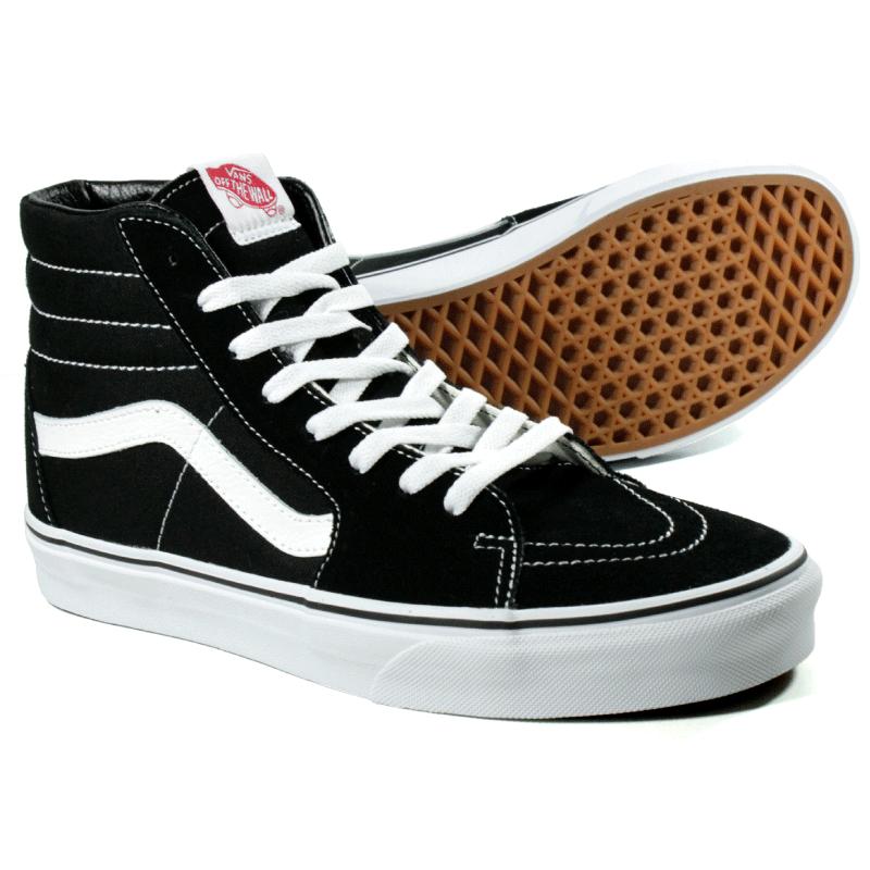 VANS バンズ US企画 スケートハイ SK8HI ハイカット 黒白 メンズ VANS バンズ US企画 スケートハイ SK8HI ハイカット 黒白 メンズ