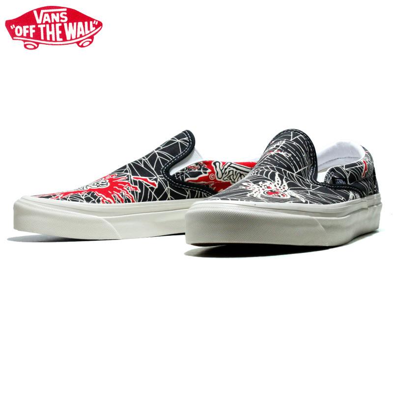Vans Usa企画 Slipon バンズ スリッポン スカルスパイダー Vans Vn0a3jex1jj Chiki Chiki ヤフー店 通販 Yahoo ショッピング