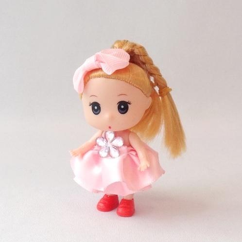 オーダー受付予約】動物と少女 小3 フラットポーチ クラッチバッグ  