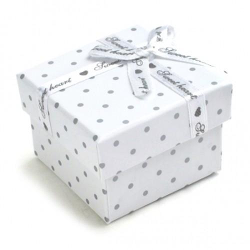 ラッピング用品 ちっちゃなギフトボックス ドット Rp01 ぬいぐるみと雑貨のお店 チコの森 通販 Yahoo ショッピング