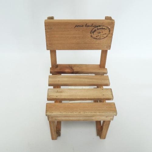 ぬいぐるみ用 ウッドミニチェアー ナチュラル ブラウン インテリア用  